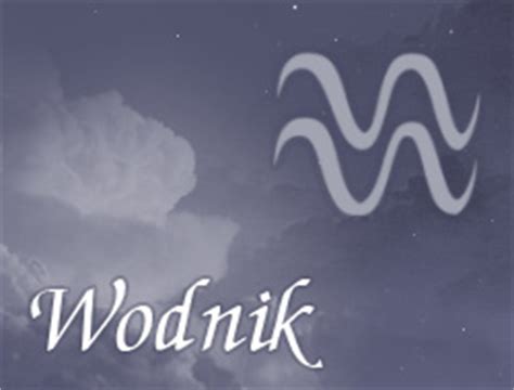 horoskop wodnik praca|Horoskop dzienny: Wodnik 